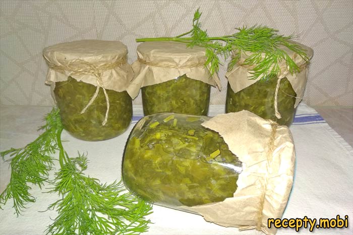 Консервированный щавель