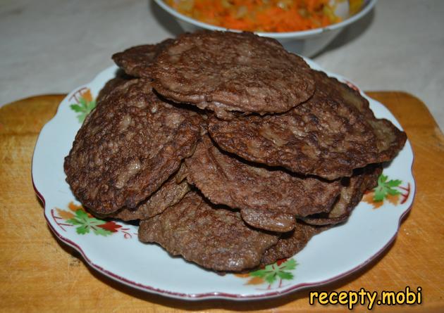 Печеночные котлеты с манкой