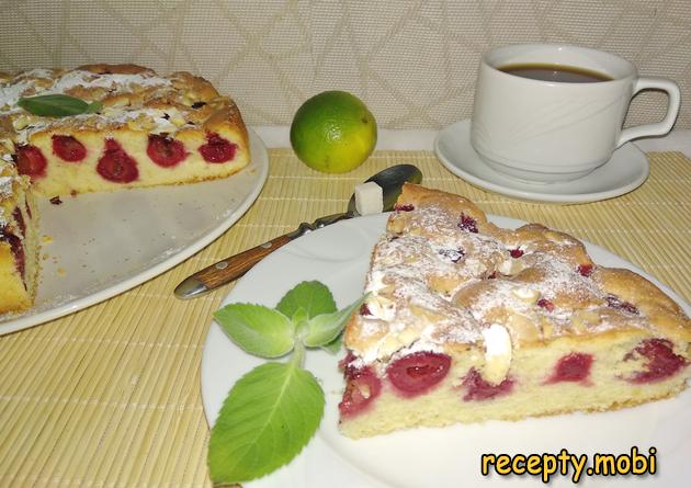 Венский пирог с вишней